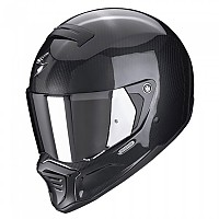 [해외]SCORPION EXO-HX1 Carbon Se 컨버터블 헬멧 9139815415 Black