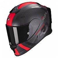 [해외]SCORPION EXO-R1 Evo Carbon 에어 Mg 풀페이스 헬멧 9139815499 Matt Black / Red