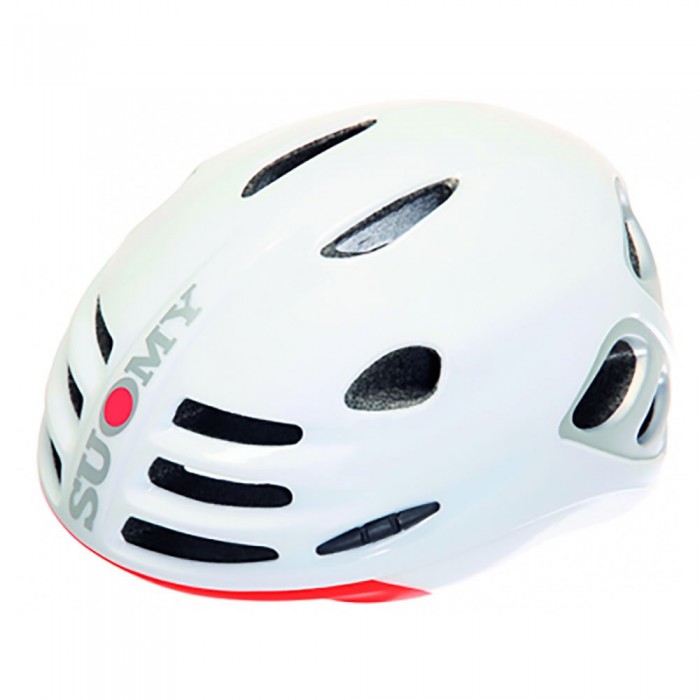 [해외]수오미 Sfera 헬멧 1139801500 Brilliant White / Matt Silver