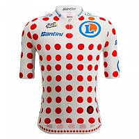[해외]산티니 지도자 Tour De France Official GPM 2023 짧은 소매 저지 1139699247 Red / White