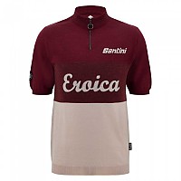 [해외]산티니 Eroica Wool 숏 슬리브 Jersey 1139788127 Bordeaux