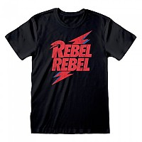 [해외]HEROES David Bowie Rebel 반팔 티셔츠 139857911 Black