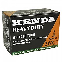 [해외]KENDA 1.2 Presta 48 mm 내부 튜브 1139538150 Black