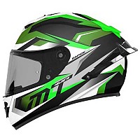 [해외]MT 헬멧s Rapide 프로 Fugaz A6 풀페이스 헬멧 9139305539 Gloss Pearl Fluo Green