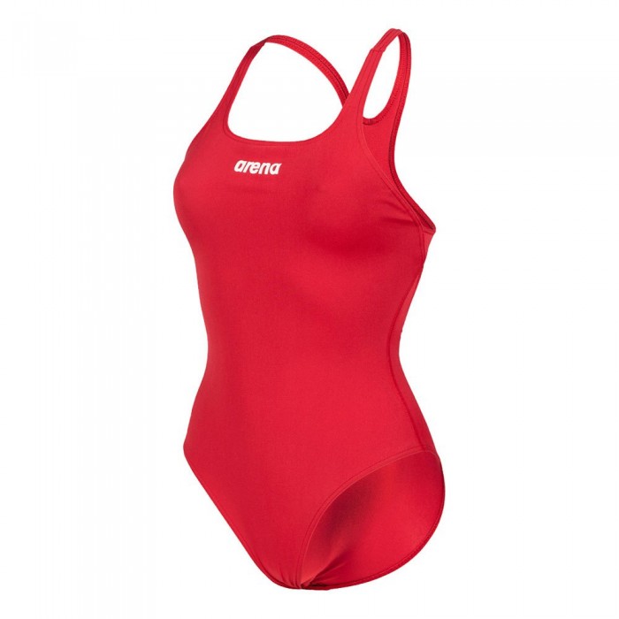 [해외]아레나 수영복 팀 Swim 프로 Solid 6139096318 Red / White