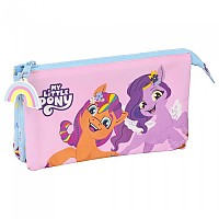 [해외]SAFTA 내 작은 필통 Pony ´´Wild & Free´´ Triple 139812615 Multicolor