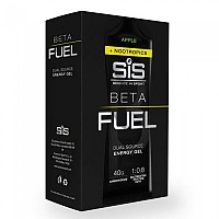 [해외]SIS 애플 에너지 젤 박스 Beta Fuel + Nootropics 60ml 6 단위 7138909205 Black