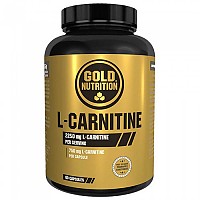 [해외]GOLD NUTRITION L-카르니틴 750mg 60 단위 중립적 맛 7137993713 Black