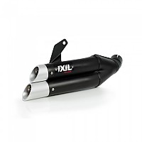 [해외]IXIL Dual Hyperlow XL Yamaha MT-07 14-20/Tracer 700 17-19/XSR 700 16-20 인증된 완전한 스테인리스 스틸 라인 시스템 9139653487 Black / Silver