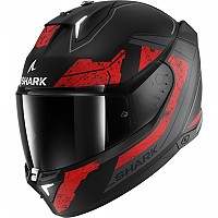 [해외]샤크 Skwal I3 Automatic 라이트s 풀페이스 헬멧 9139897160 Black / Chrom / Red
