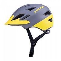 [해외]헤드 BIKE Y11A Out Mould MTB 헬멧 1139886952 Gray Matt / Yellow