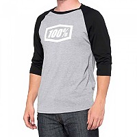 [해외]100% Essential 3/4 소매 티셔츠 1138380623 Grey / Black