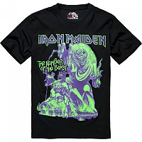 [해외]BRANDIT Iron Maiden Number of the Beast I 반팔 티셔츠 14139930814 Black