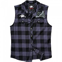 [해외]BRANDIT Ozzy 민소매 셔츠 14139930834 Black / Grey / Charcoal
