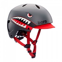 [해외]BERN 헬멧 Comet 1139766101 Grey Shark