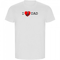 [해외]KRUSKIS I Love Dad ECO 반팔 티셔츠 1139995791 White