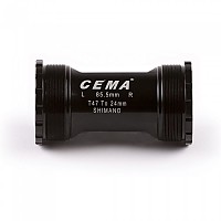 [해외]CEMA Shimano용 T47 나사식 스테인리스 스틸 바텀 브래킷 컵 1139989084 Black