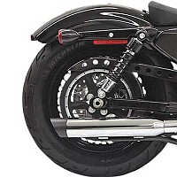 [해외]BASSANI XHAUST 머플러 3´´ Slash Cut Harley Davidson Ref:1X27SB 9140049116 Chorme / Black