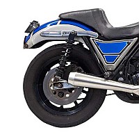 [해외]BASSANI XHAUST 스테인레스 스틸 전체 라인 시스템 로드 Rage 3 2-1 Harley Davidson Ref:1FXRSS 9140049242 Silver