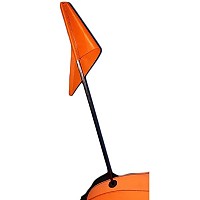 [해외]IMERSION 깃발 With Mast 10137523542 Orange