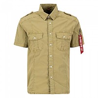 [해외]알파 인더스트리 Basic 셔츠Slim S 반팔 V넥 티셔츠 139303855 Sage Green