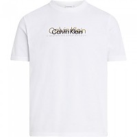 [해외]캘빈클라인 Double Flock 로고 반팔 티셔츠 139814513 White