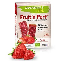 [해외]OVERSTIMS 바이오 딸기 에너지 고무 같은 바 상자 25g 12 단위 4139745493 Red