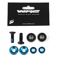 [해외]WRC 추적을 위한 충격 암 예비 부품 키트 3 29 1139992552 Black / Blue