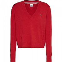 [해외]타미 진 브이넥 스웨터 Essential V 140090240 Deep Crimson