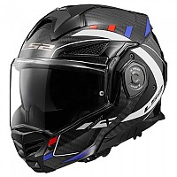 [해외]LS2 모듈러 헬멧 FF901 Advant X C Future 9139368587 Gloss White / Blue