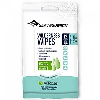 [해외]씨투써밋 수건 Wilderness Wipes Compact 10136674163 Aloe Vera / 12 Units Pack