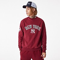 [해외]뉴에라 스웨트 셔츠 MLB Large 로고 OS New York Yankees 139860513 Dark Red