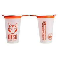 [해외]OTSO 접을 수 있는 컵 로고 200ml 4137938163 White / Orange
