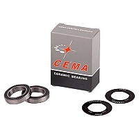 [해외]CEMA 스테인레스 스틸 예비 부품 베어링 모두 애플리케이션 24 mm 1139804402 Black