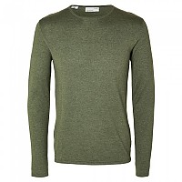 [해외]SELECTED 니트 스웨터 Rome 139746080 Agave Green / Detail Melange