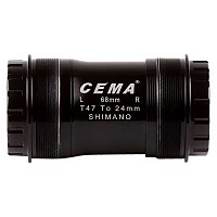 [해외]CEMA T47 세라믹 바텀브라켓 컵 (シマノ용) 1139804412 Black