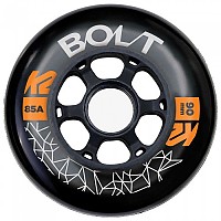 [해외]K2 스케이트 바퀴 Bolt 90 Mm/85A 8 Units With ILQ 9 14137987913 Black