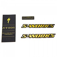 [해외]스페셜라이즈드 프레임 데칼 키트 S-Works Aethos 1140219915 Black / Yellow