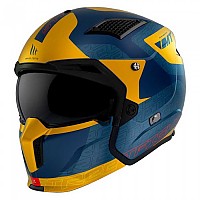 [해외]MT 헬멧s Streetfighter SV S Totem 컨버터블 헬멧 9139979862 Matt Yellow