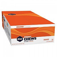 [해외]GU 에너지 츄 Energy Chews Orange 12 12 단위 7139955342 Multicolor