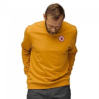 [해외]피엘라벤 스웨트 셔츠 1960 로고 Badge 4140217488 Mustard Yellow