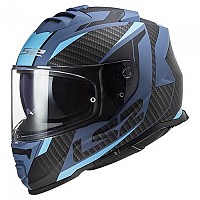 [해외]LS2 FF800 Storm II Racer 풀페이스 헬멧 9140233750 Matt Blue