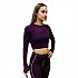 [해외]엄브로 프로 Training Cropped 긴팔 티셔츠 3140115296 Potent Purple / Mauve Shadows