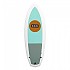 [해외]ALBUM SURFBOARD 서핑보드 소프트 Top Seaskate Sunspot Retro 4´10´´ 14139747282 White / Light Blue / Grey