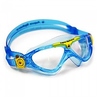 [해외]아쿠아스피어 수영 가면 Vista Junior 69205 Aqua / Yellow / Clear