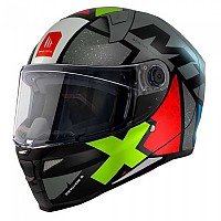 [해외]MT 헬멧s Revenge II S 라이트 풀페이스 헬멧 9139979831 Glossy Black / Green / Red