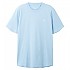 [해외]TOM TAILOR 1037655 라운드ed Hem 반팔 티셔츠 139916951 Washed Out Middle Blue