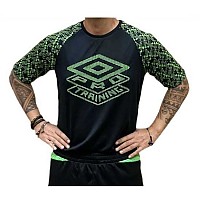 [해외]엄브로 프로 Training 액티브 Graphic 반팔 티셔츠 7140115289 Black / Andean Toucan