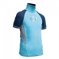 [해외]GUL 티셔츠 Junior FL 숏 슬리브 10136027511 Turquoise / Navy