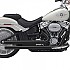 [해외]KESSTECH 슬립온 머플러 ESE 2-2 Harley Davidson FLFBS 1868 ABS 소프트ail Fat Boy 114 Ref:183-5104-765 9140124221 Black